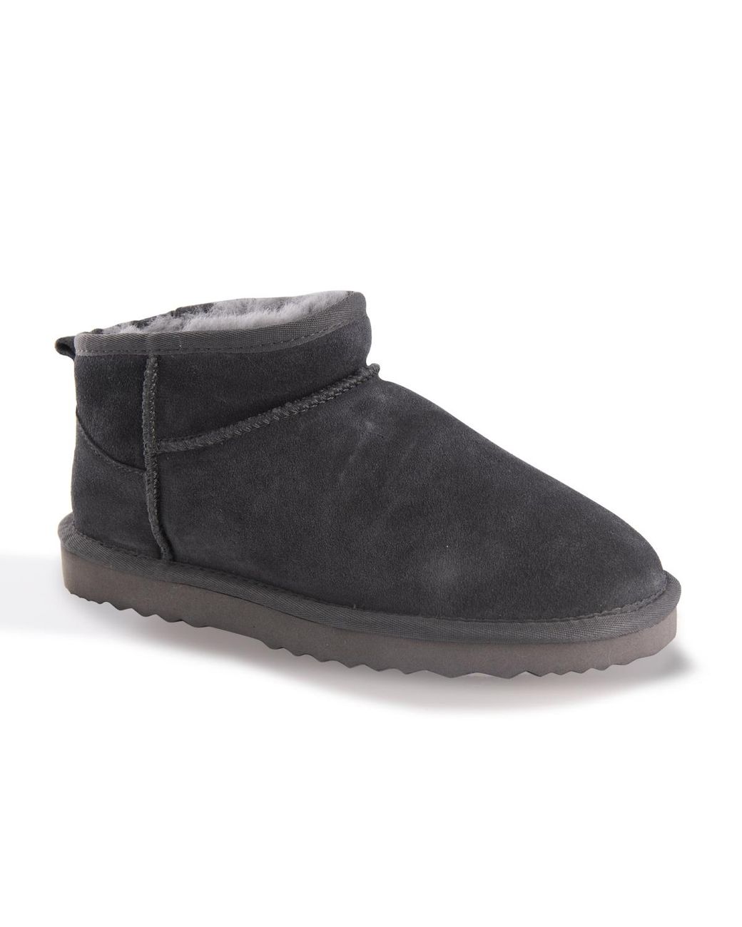 Aus Wooli Black Australia Sheepskin Classic Ultra Mini Boot