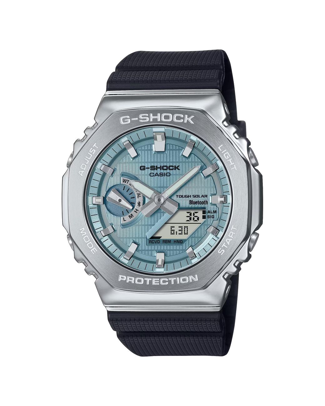G-Shock Blue G-Shock Watch Gbm-2100A-1A2Er Material_Plastic for men