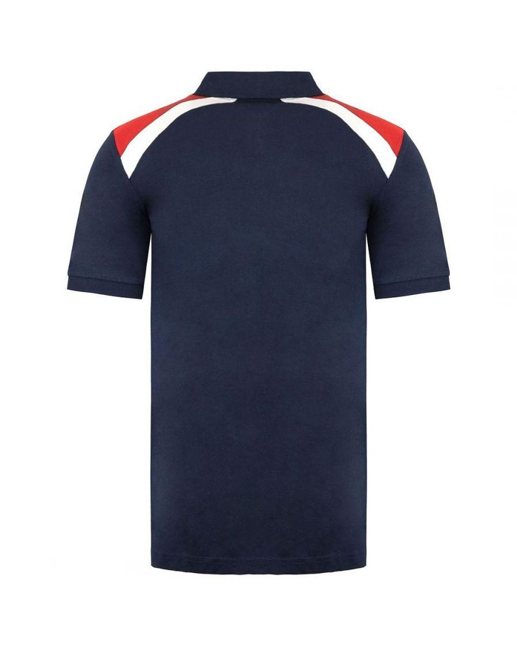 Ben Sherman Short Sleeve Collared Navy Blue S Polo Shirt 0065225 Navy for men