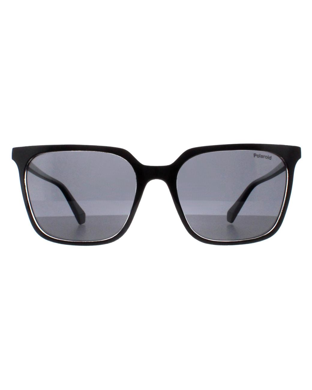 Polaroid Black Rectangle Crystal Polarized Pld 4163/S