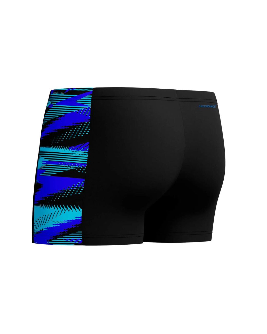 Speedo Black Hyperboom Contrast Panel Swim Shorts /Cobalt Pop) for men