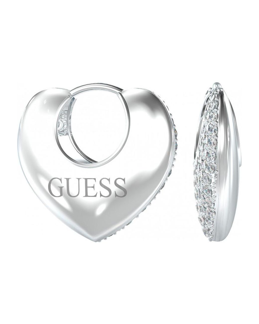 Guess White Jube05207Jwrht-U Ladies Earrings