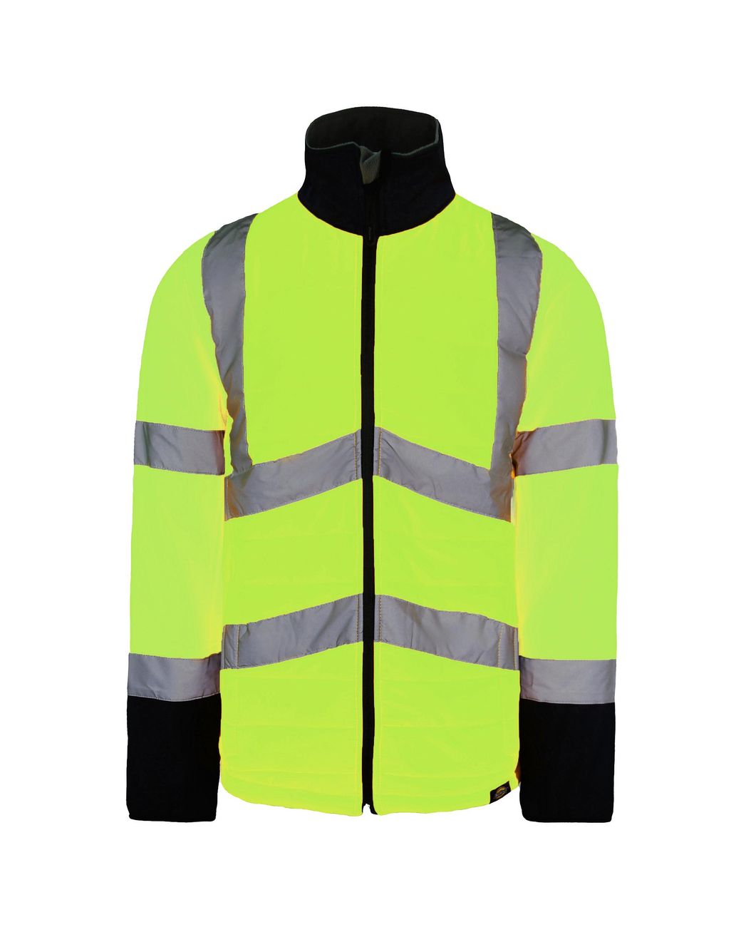 Dickies Green Hi-Vis Loudon Long Sleeve Reflective Jacket Sa36000 for men