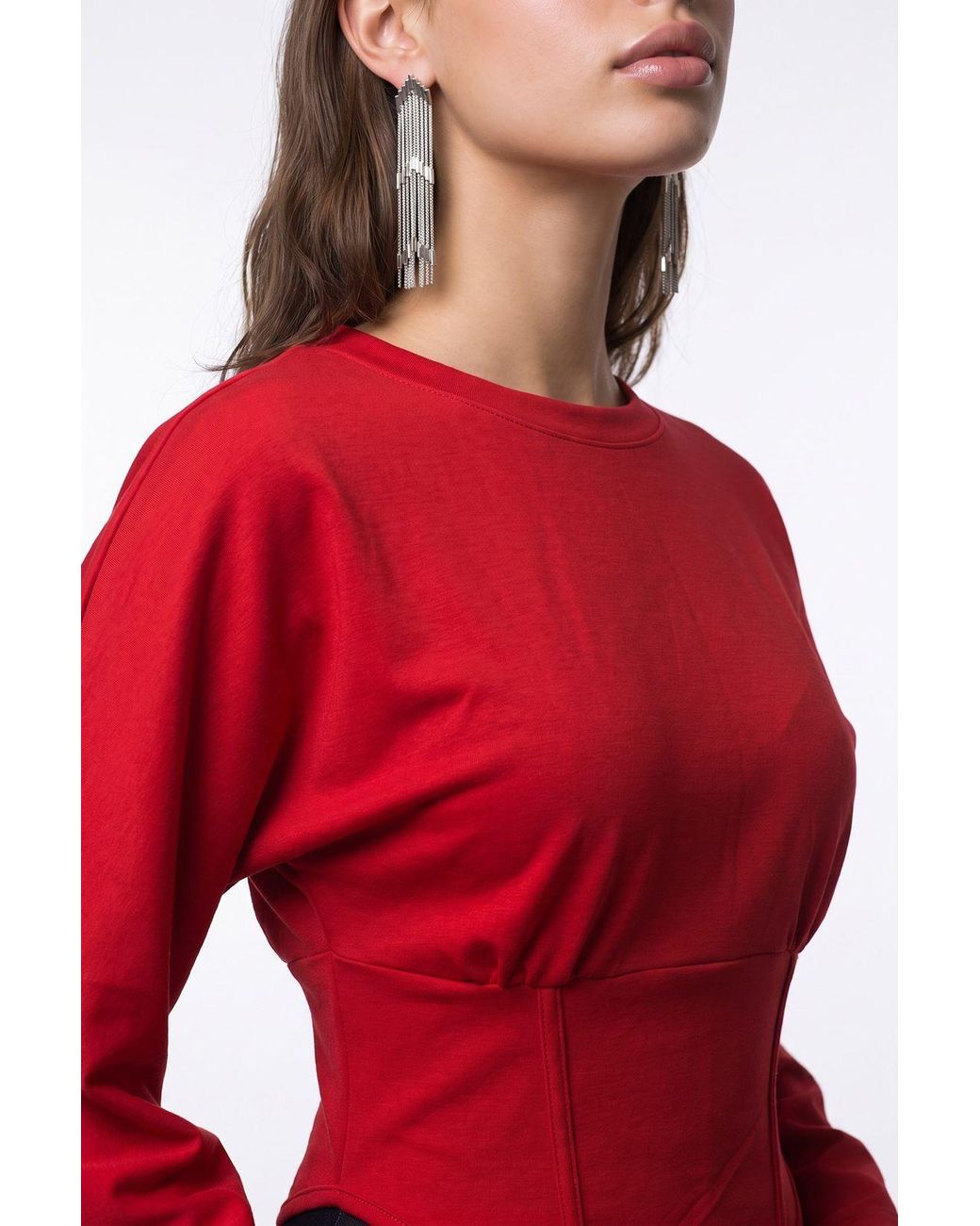MixRay Red Blouse