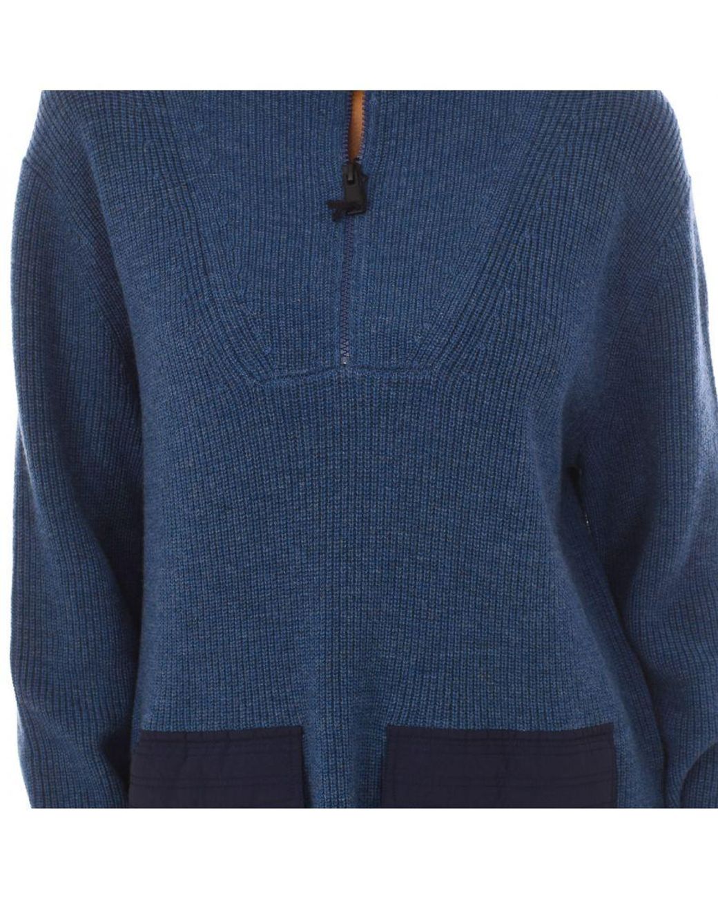 Napapijri Blue D-Odle W Long Sleeve And Turtleneck Knitted Sweater Ga4F03 for men