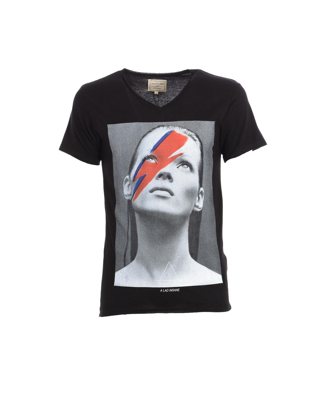 ELEVEN PARIS Black Short Sleeve Round Neck T-Shirt 13S1Lt001 for men