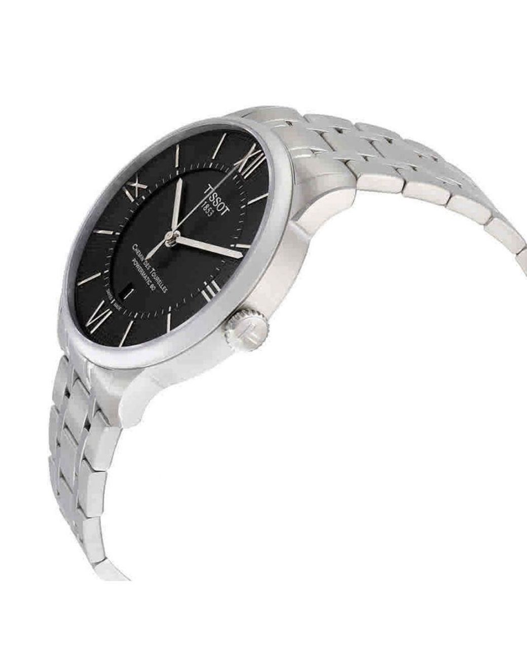 Tissot Chemin Des Tourelles Silver Watch T0994071105800 Stainless