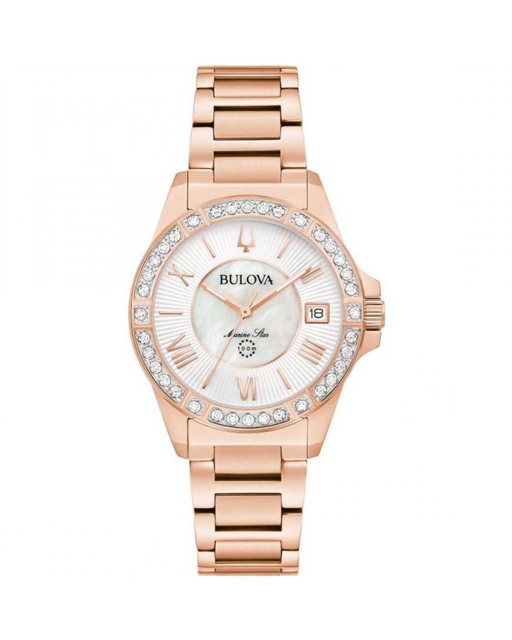 Bulova Metallic Marine Star Watch 98R295 Stainless Steel (Archived)