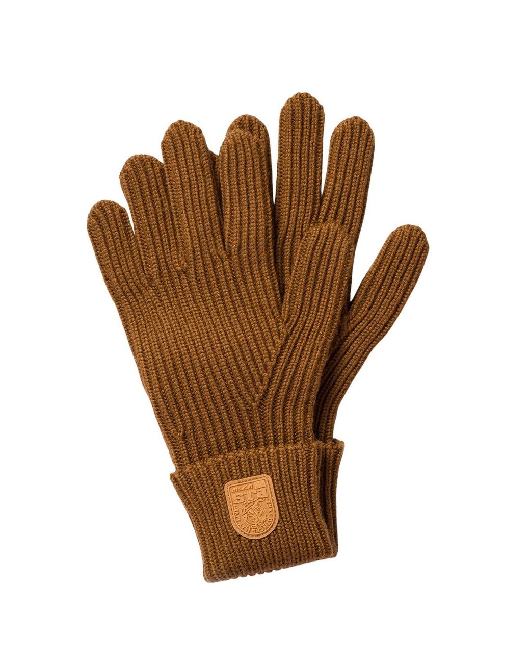 Parajumpers Brown Plain Gloves Almond