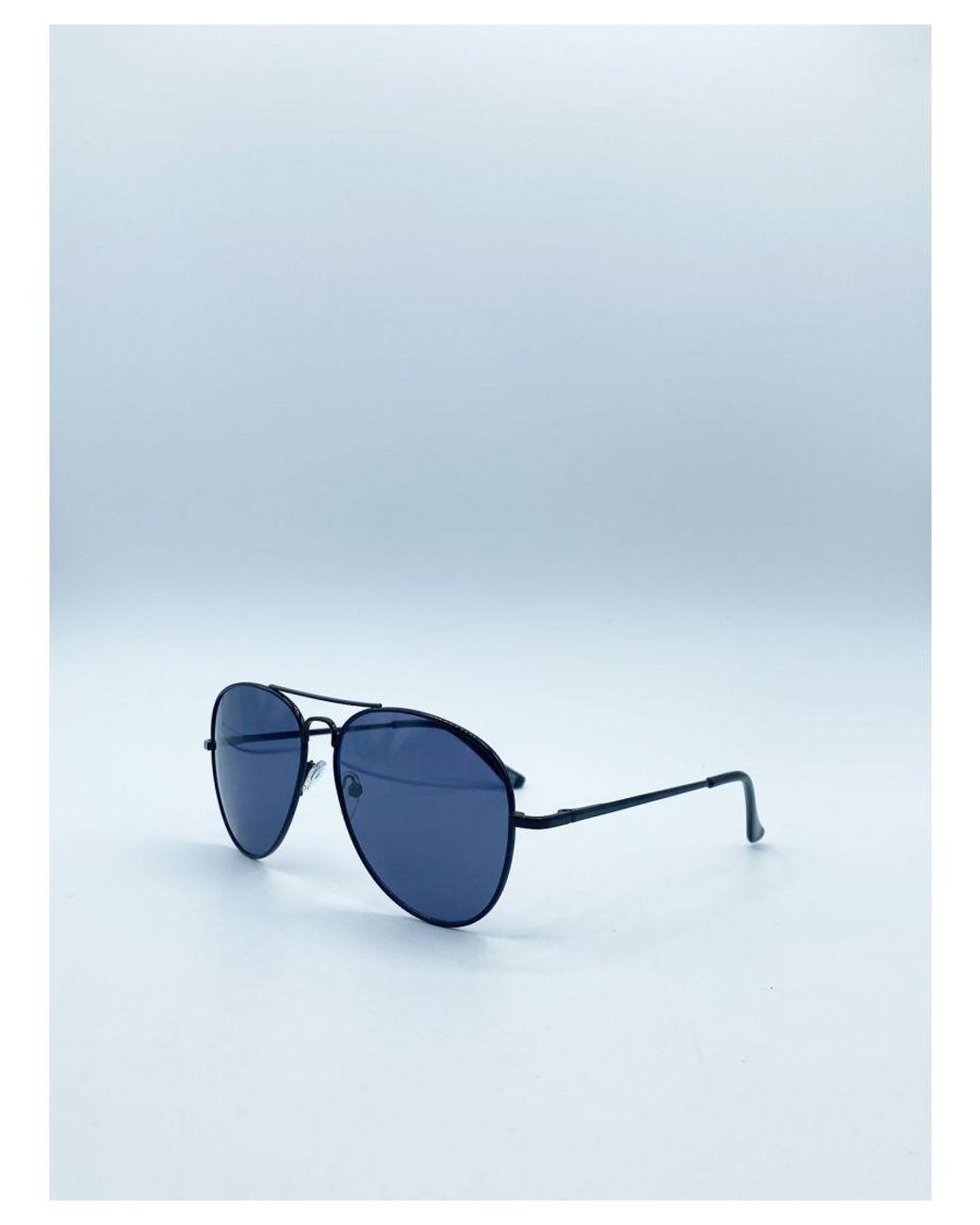 SVNX Blue Aviator With Lenses for men