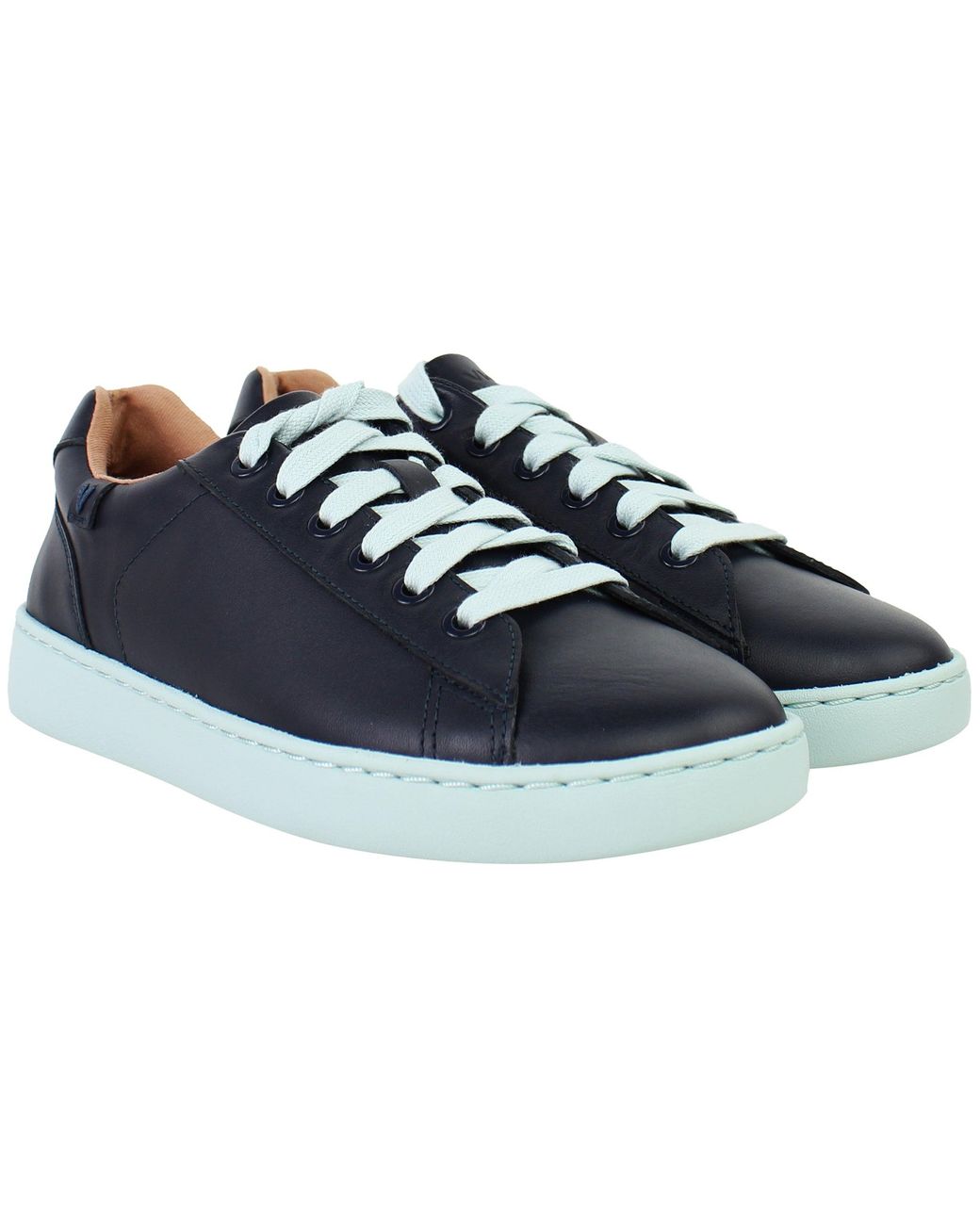 Vionic Blue Mahoney Mable Trainers Leather