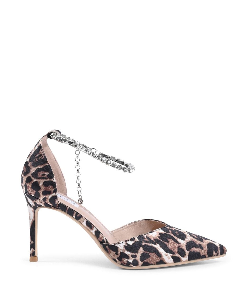 Versace 19.69 Abbigliamento Sportivo Metallic 19V69 Ankle Strap Pump Fabric