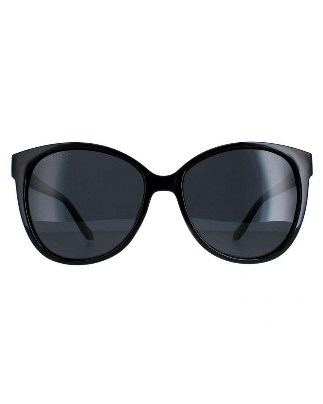 Montana Black Cat Eye Shiny Smoke Polarized Mp74
