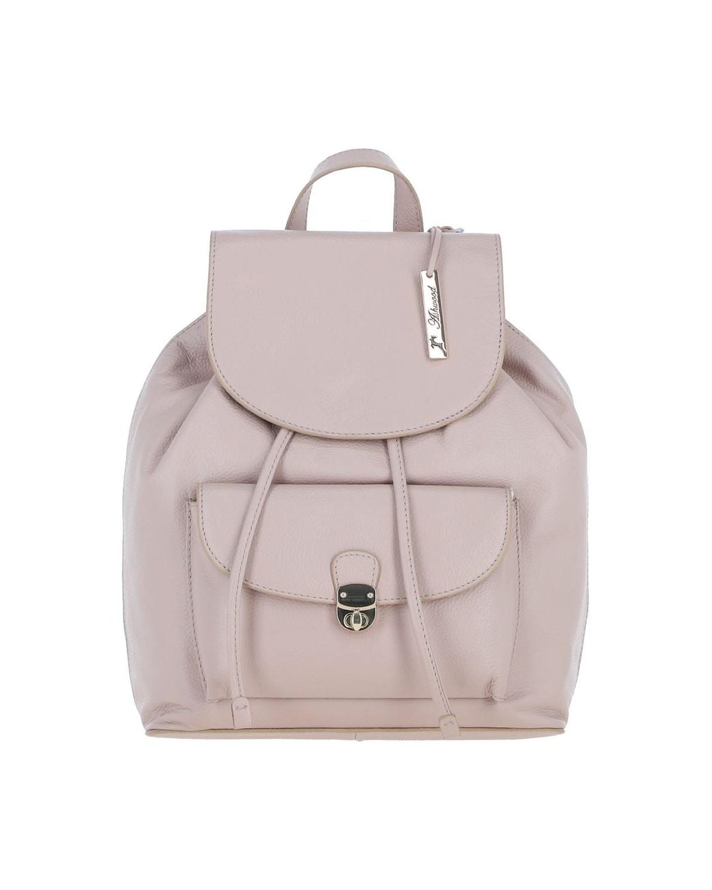 Ashwood Leather Pink Exquisite Genuine Compact Backpack