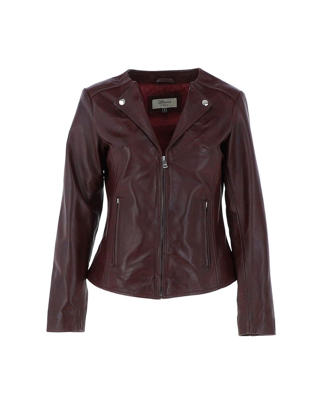 Ashwood Leather Brown 'Mb' Real Fashion Biker Jacket
