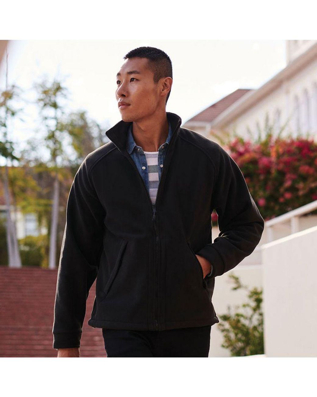 Regatta Blue Sigma Heavyweight Anti-Pill Fleece Jacket (Dark) for men