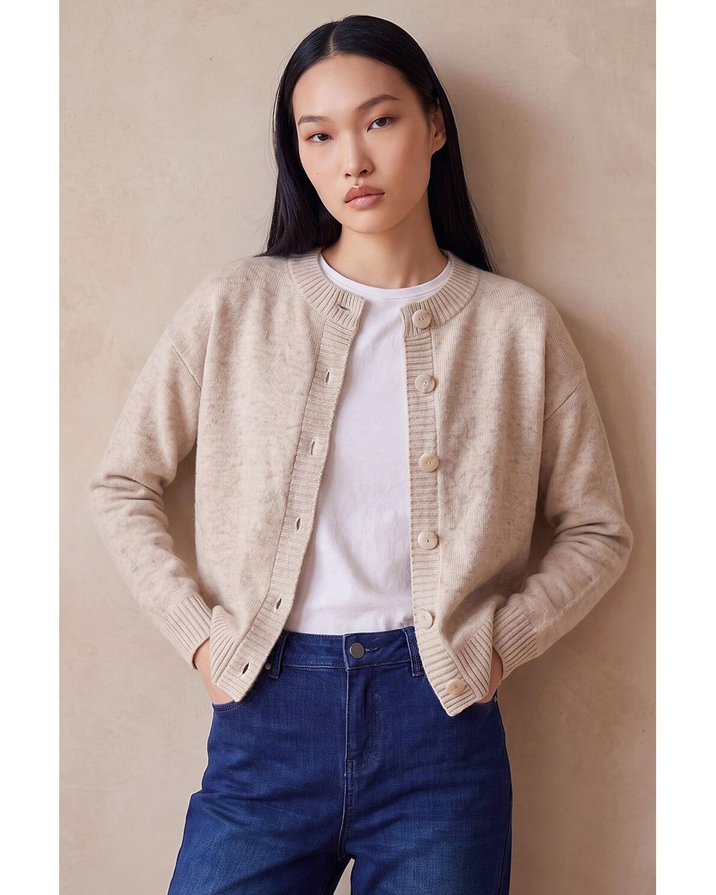 D.u.s.k Blue Buttoned Cardigan