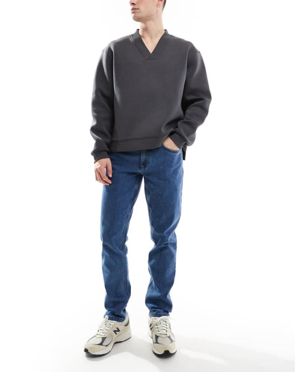Farah Blue Elm Slim Jeans for men