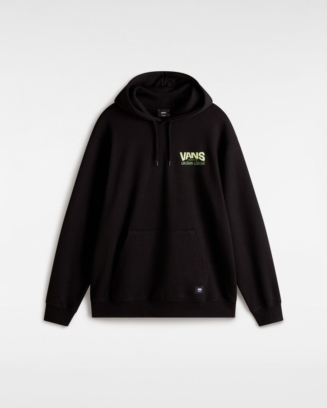 Vans Black Shop Front Hoodie for men