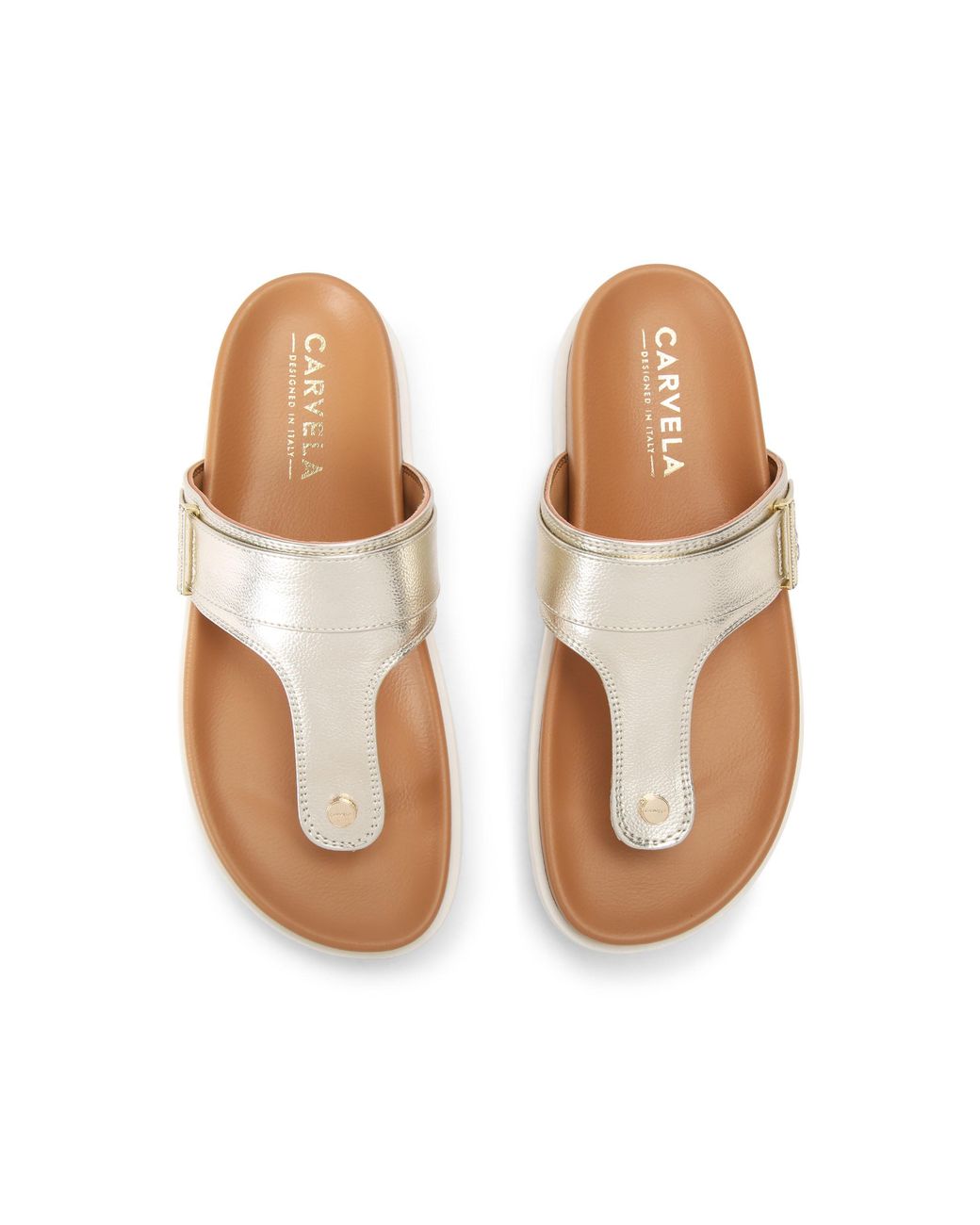 Carvela Kurt Geiger White Serena Tt Sandals