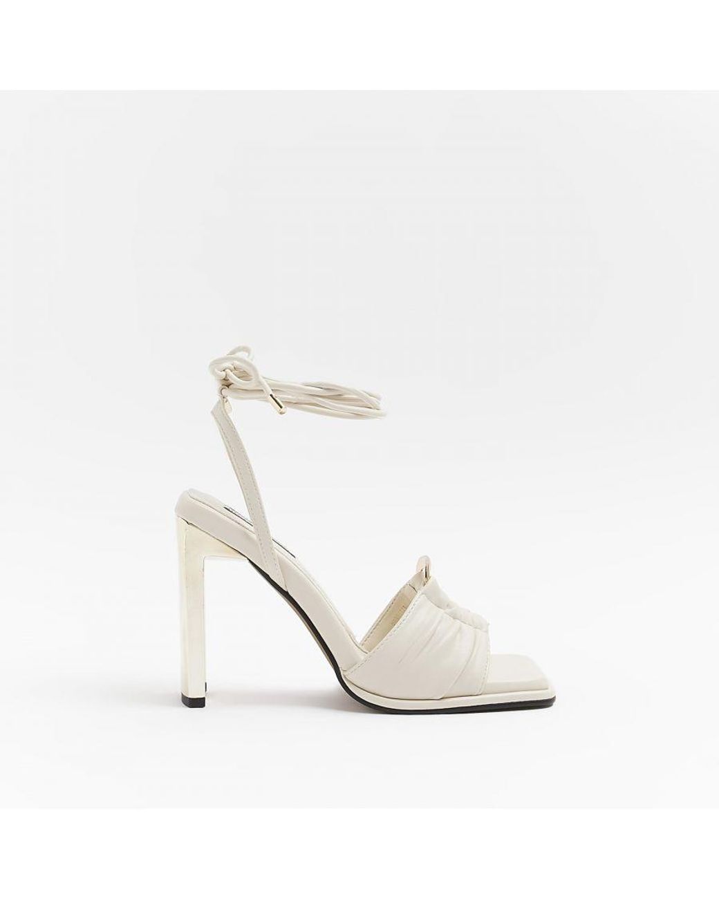 River Island Sandals in White | Lyst UK