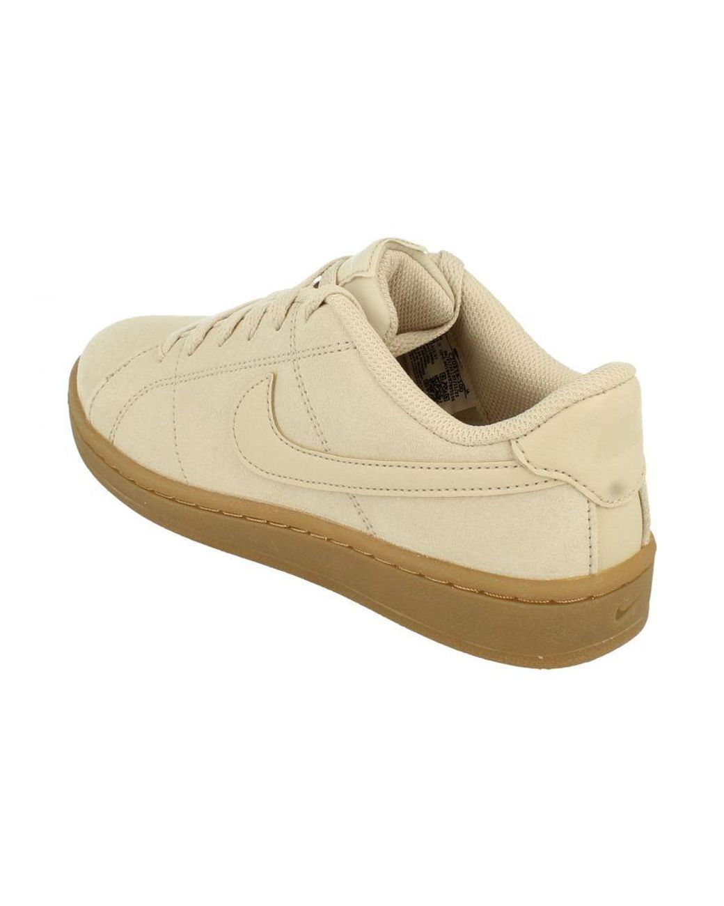 Nike Black S Court Royale 2 Suede Trainers Cz0218 Sneakers Shoes