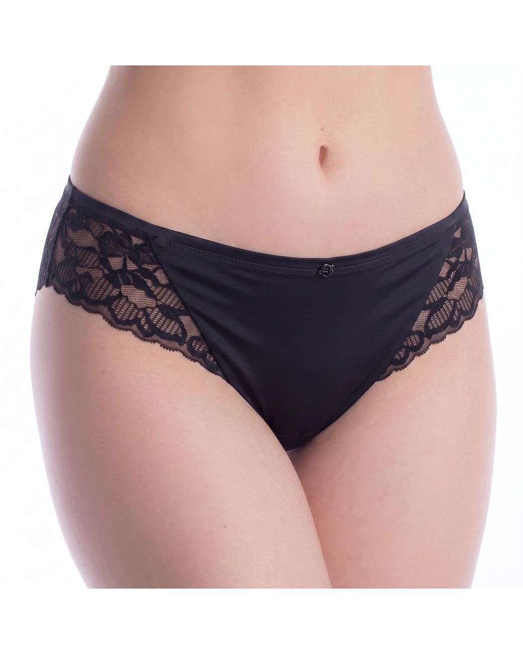 Boss Blue Classic Lace Panties For 50556187