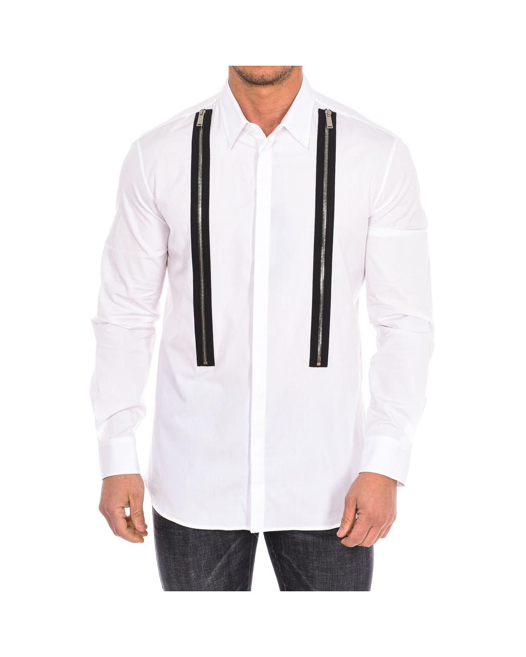 DSquared² White Long Sleeve Shirt S71Dm0458-S36275 for men