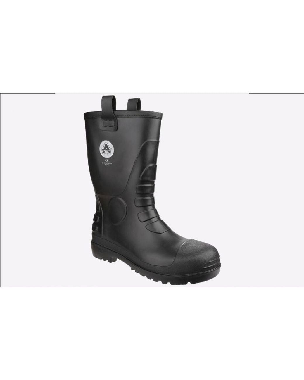 Amblers Safety Black Fs90 Waterproof Boot for men