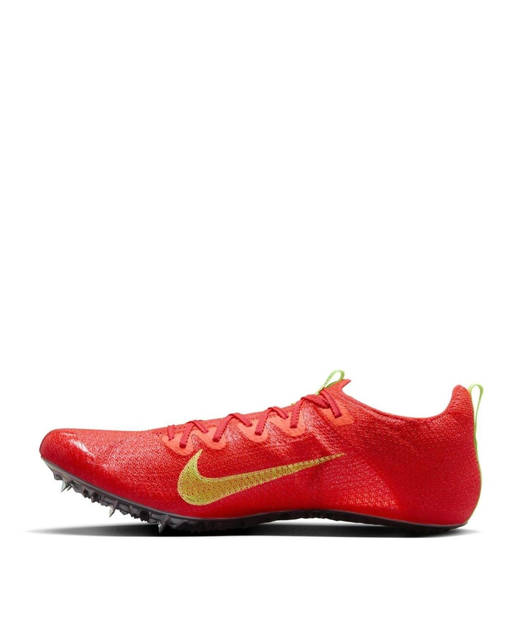 Nike Red Zoom Superfly Elite 2 Track & Field Sprinting Spikes for men