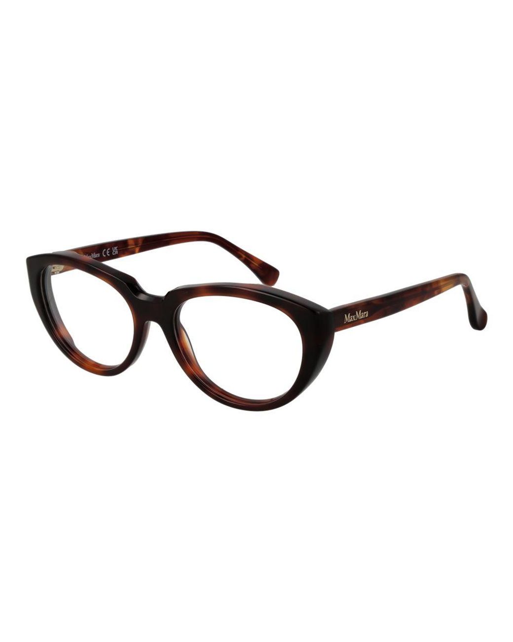 Max Mara Black Classic Rectangular Optical Frames