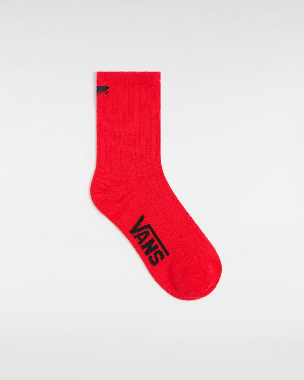 Vans Red Kickin It Crew Sock 6.5-10 1 Pack Socks