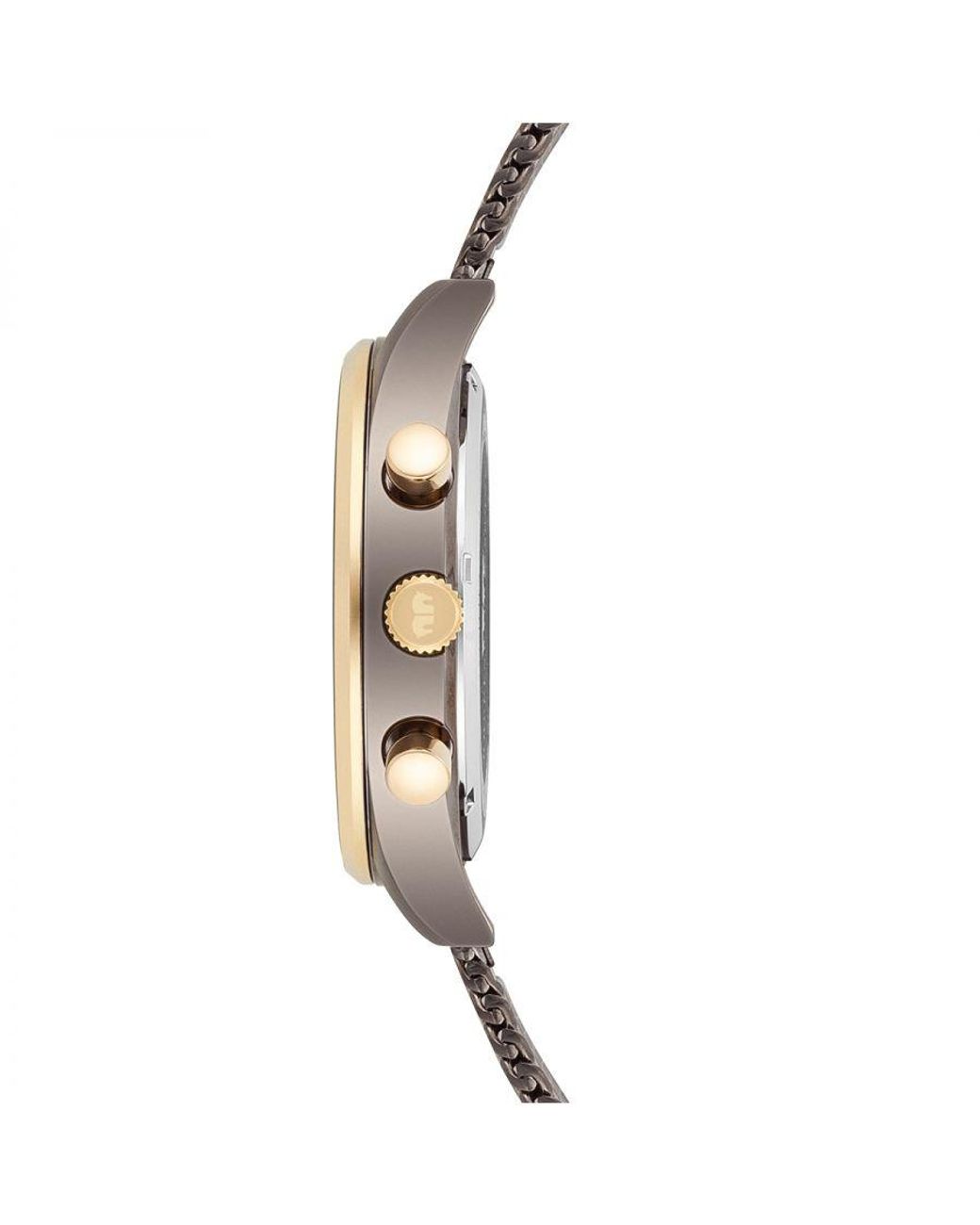 Rhodenwald & Söhne Metallic Stainless Steel Watch 43Mm for men
