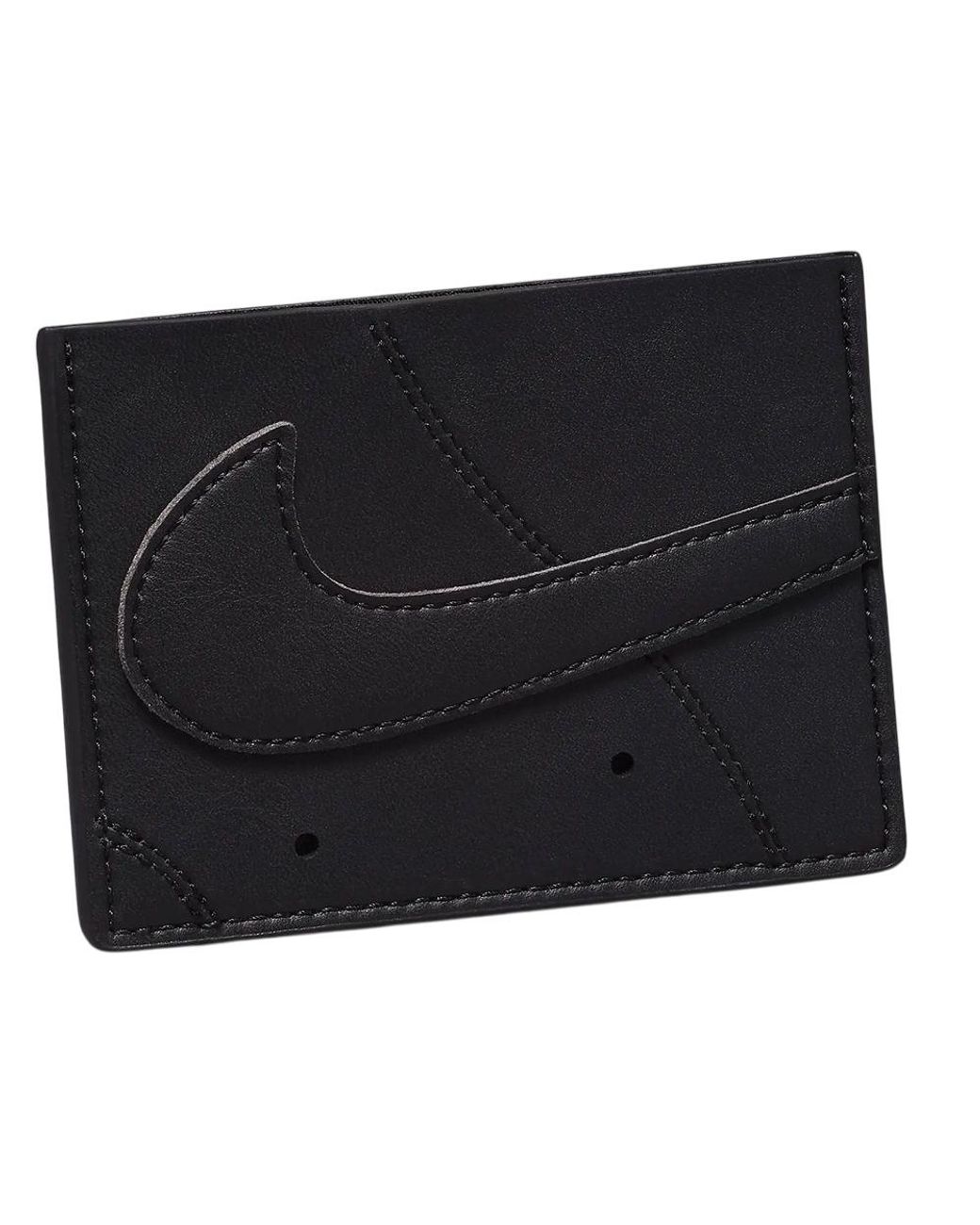 Nike Black Air Force 1 Icon Card Wallet