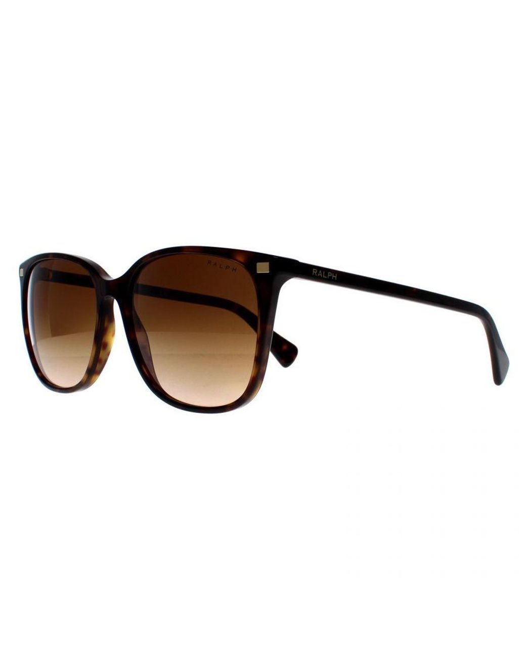 Ralph Lauren Brown By Square Shiny Dark Havana Gradient Ra5293