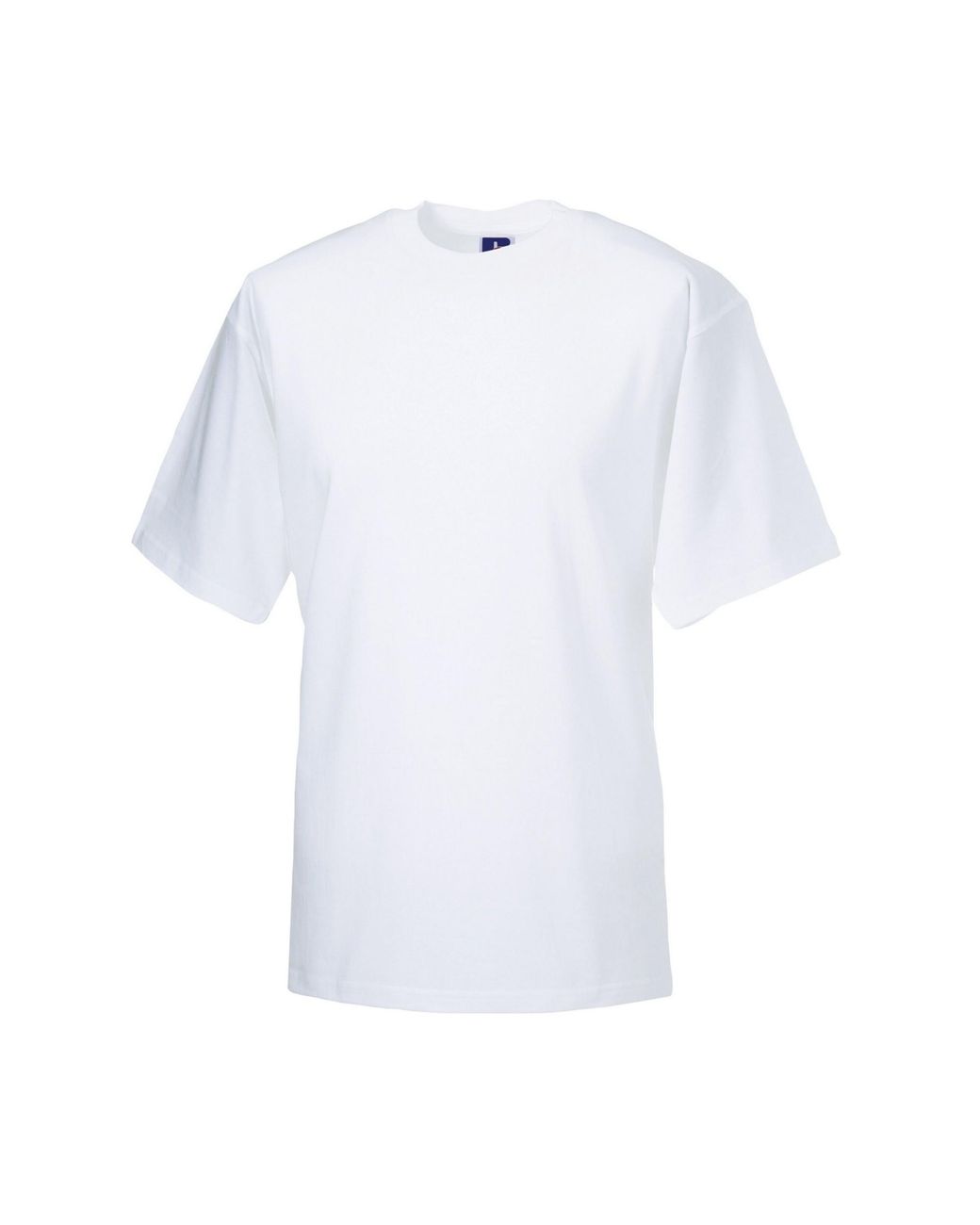 Russell White Adult Super Ringspun Cotton Classic T-Shirt