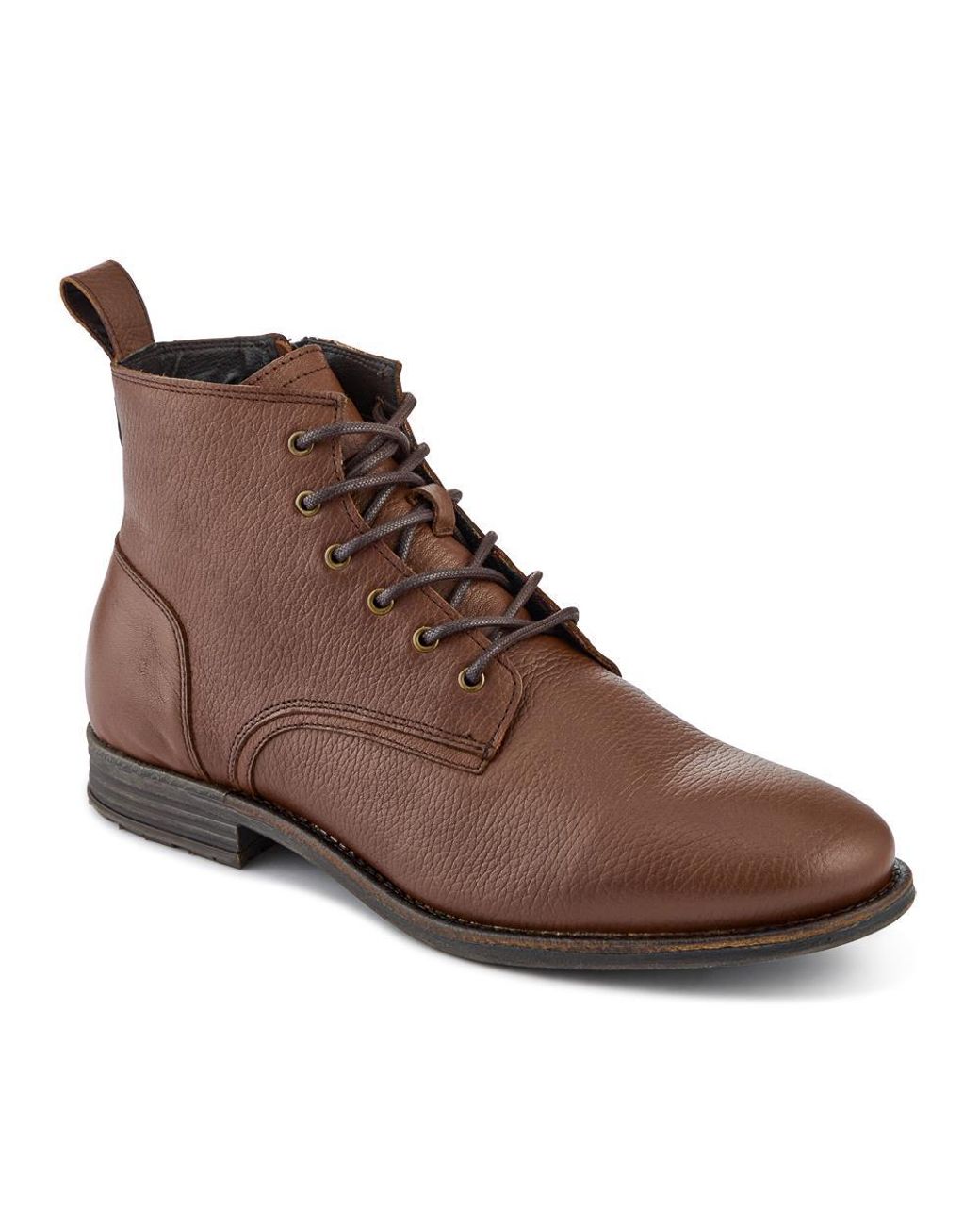 Jones Bootmaker Brown Dalias Leather Ankle Boots for men