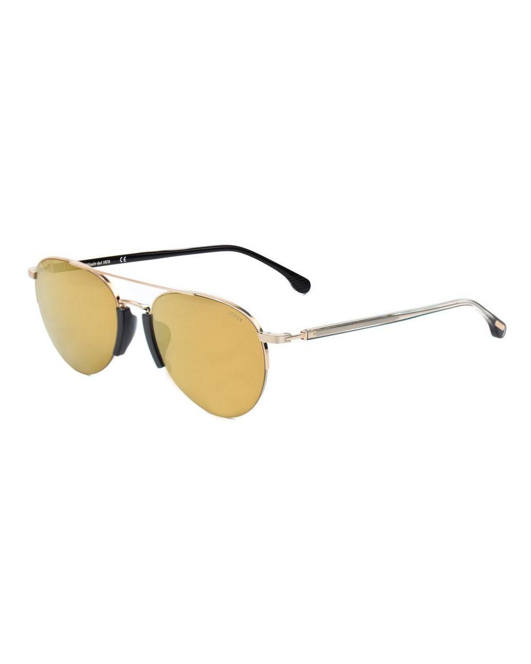 Lozza Metallic Metal Sunglasses for men