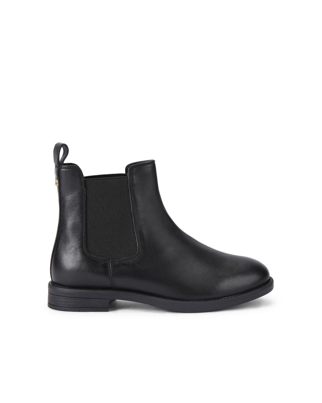 Carvela Kurt Geiger Black Leather Salvo Chelsea Boots