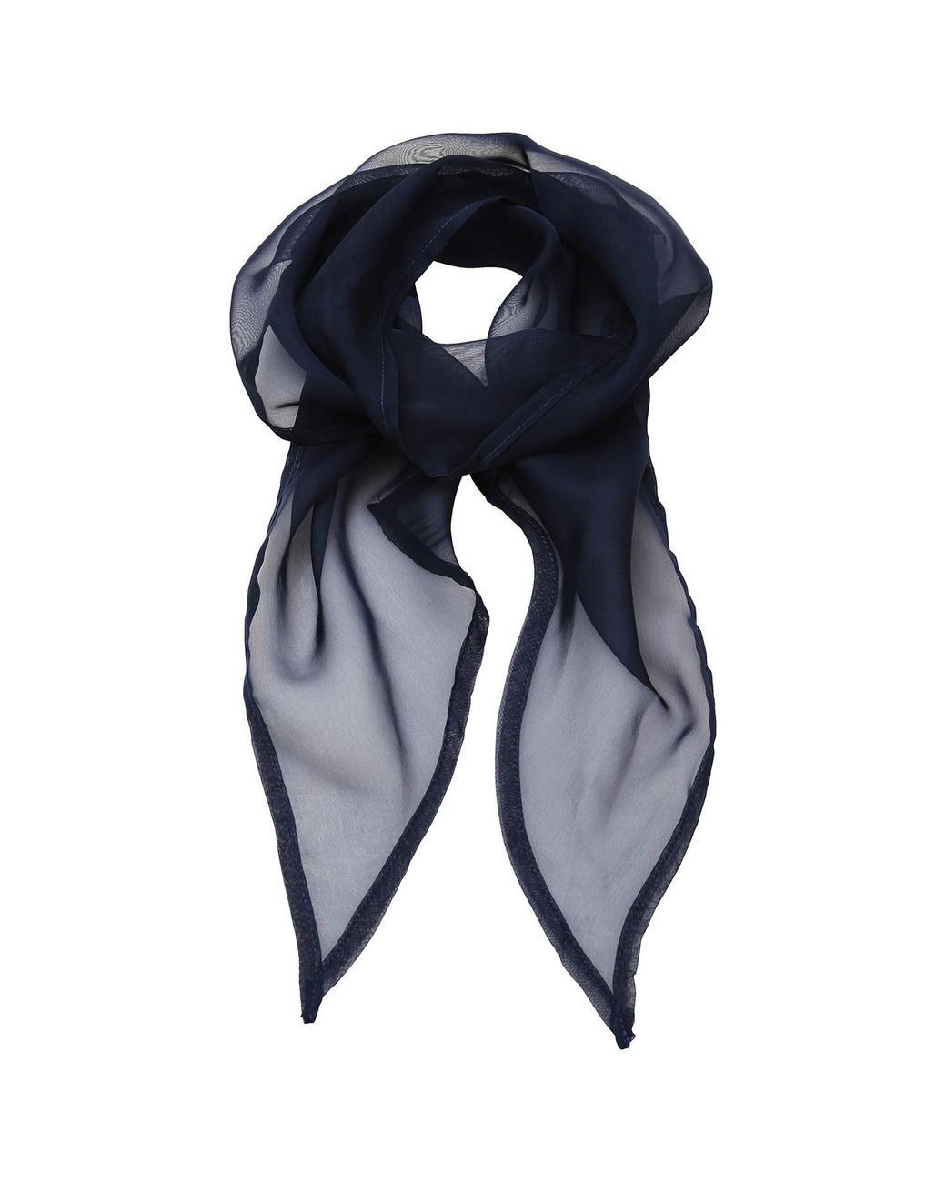 PREMIER Blue Adult Colours Chiffon Scarf
