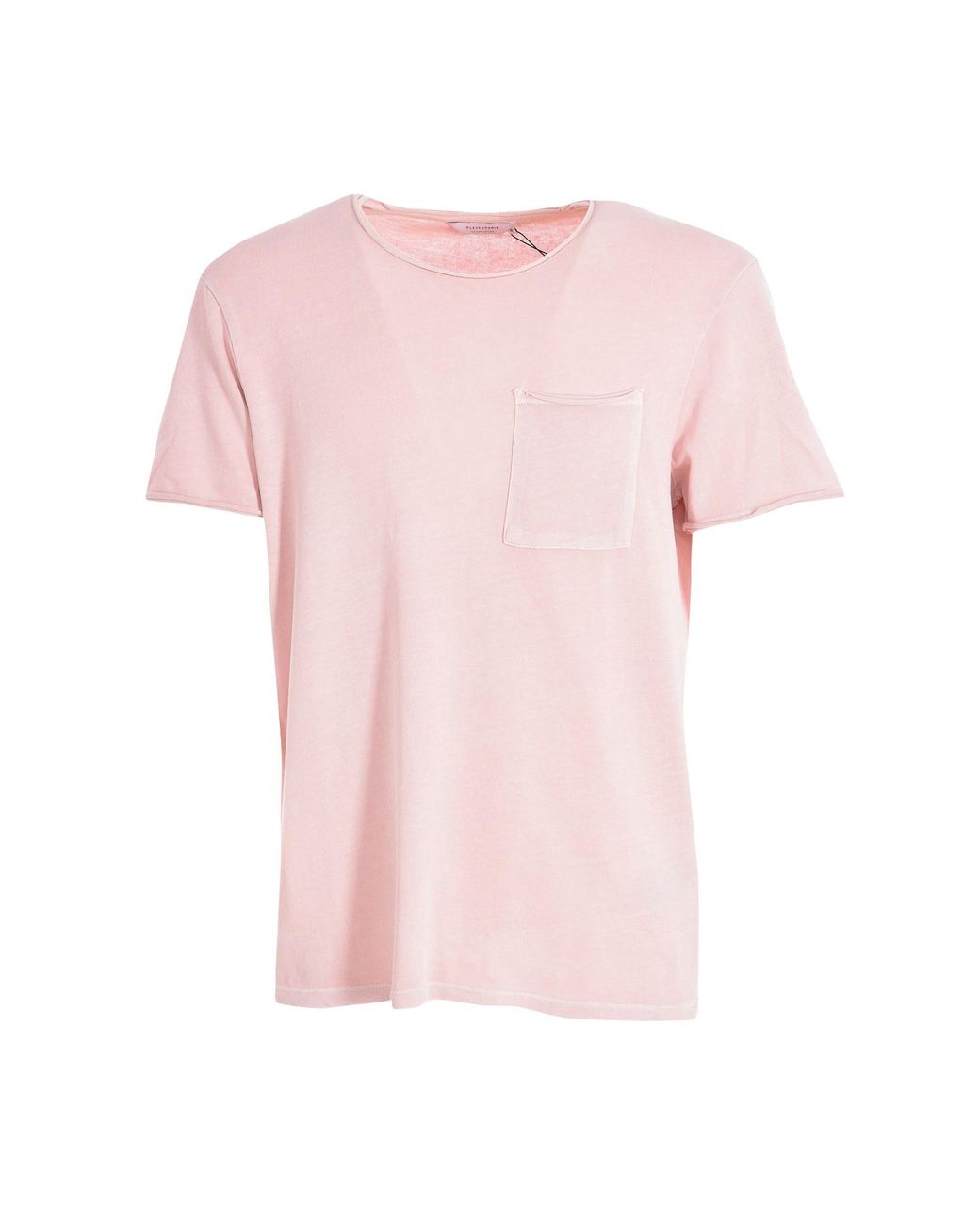 ELEVEN PARIS Pink Abdel Short Sleeve Round Neck T-Shirt 17S1Ts01