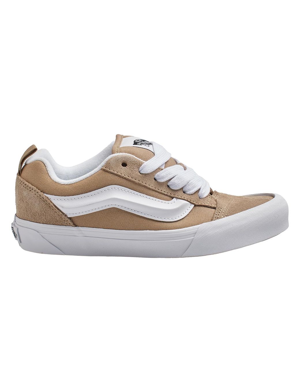 Vans White Knu Skool Sneakers For And Vn000Crpkhk1