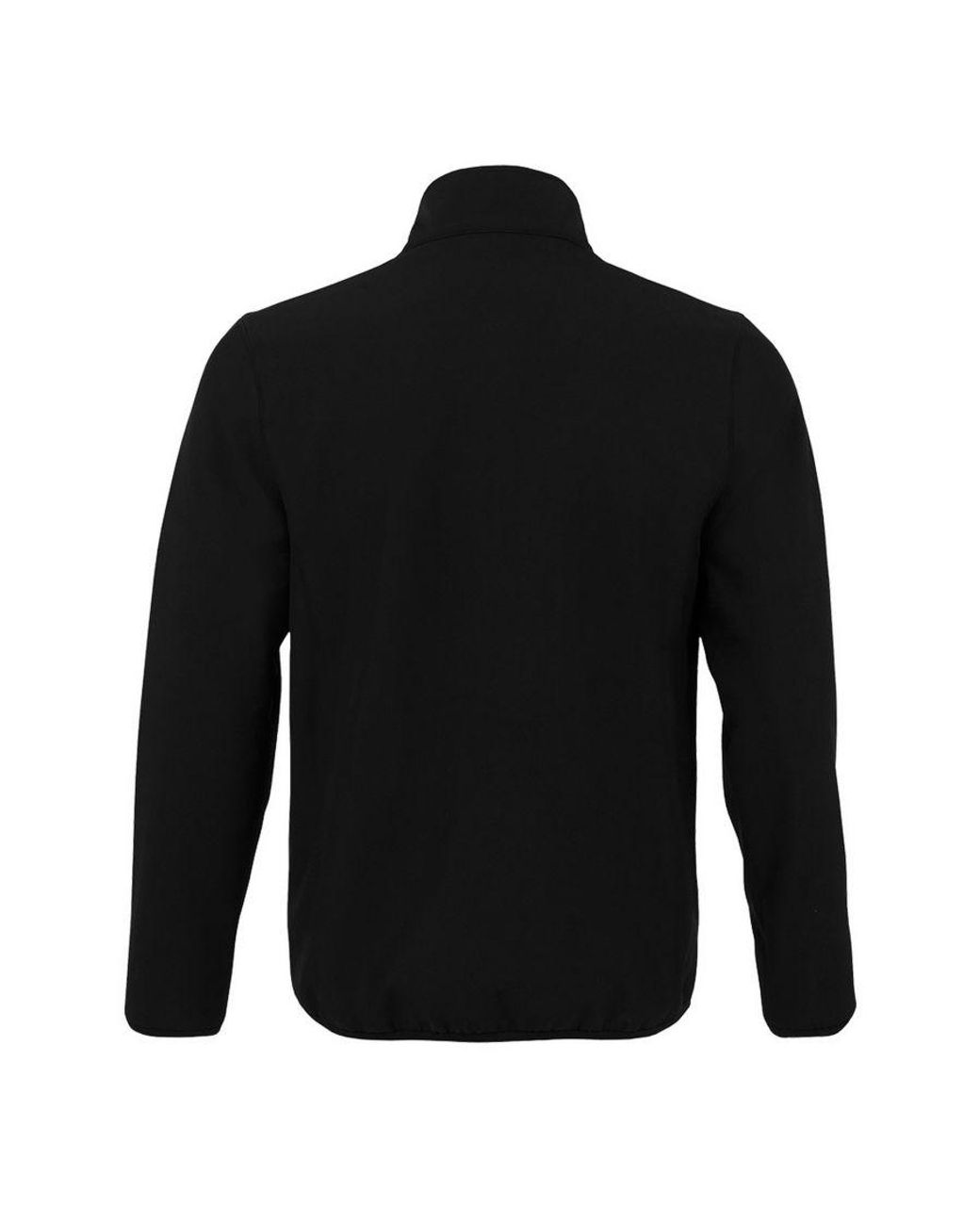 Sol's Black Radian Soft Shell Jacket for men