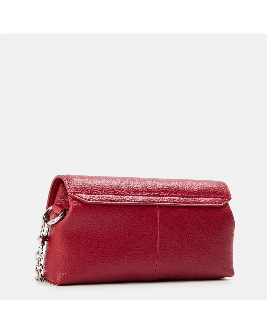 Vivienne Westwood Red Accessories Viv Mini Chain Pouch Clutch Bag