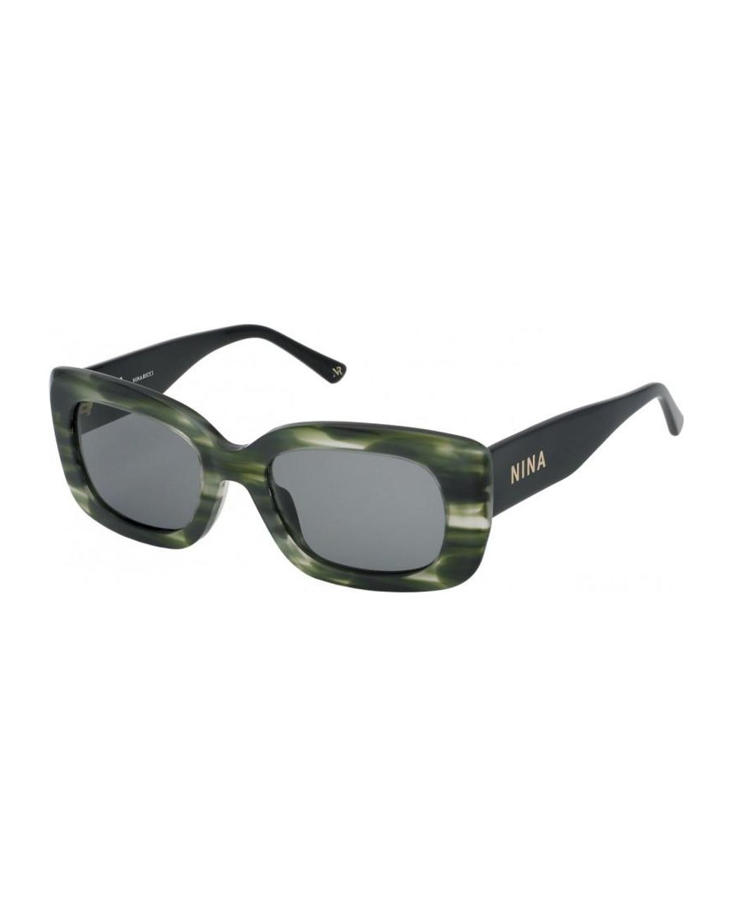Nina Ricci Green Snr262530Vbt Snr26253 53 0Vbt Sunglasses