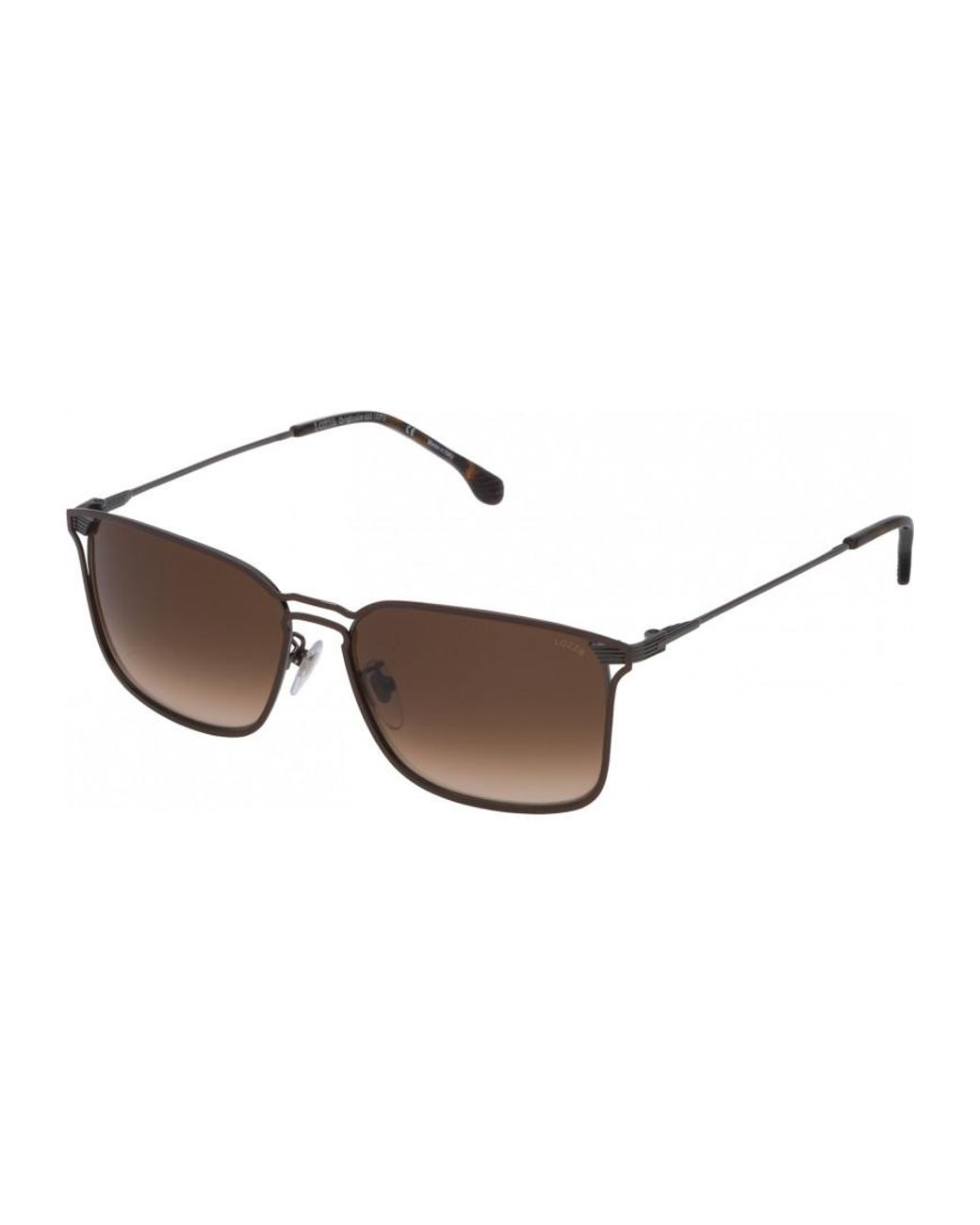 Lozza Brown Sl2302M570S97 57 Sunglasses for men