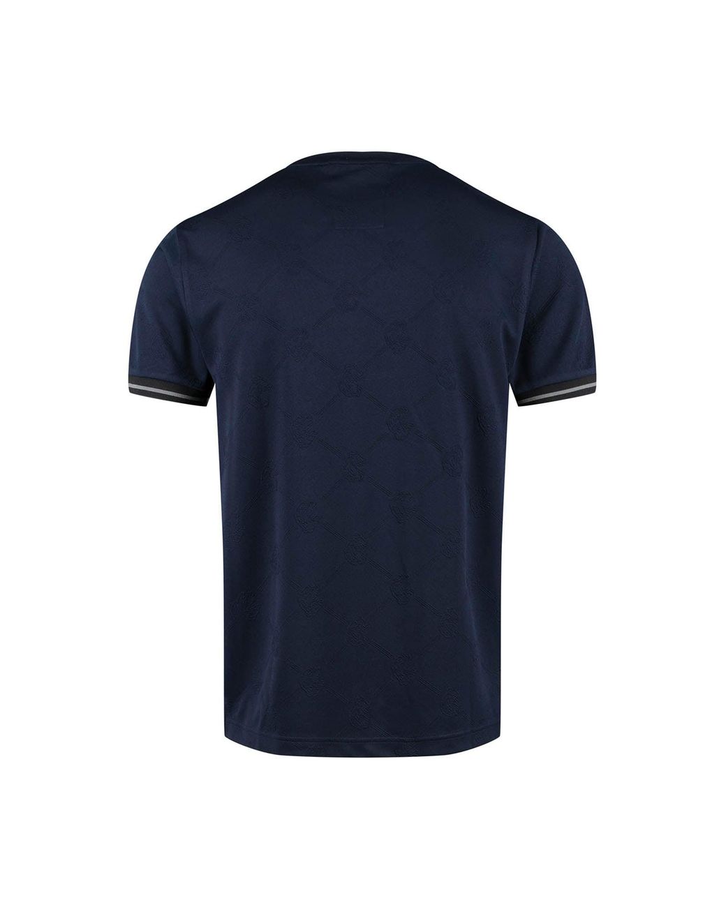 Luke 1977 Blue Arriba Textured T-Shirt for men