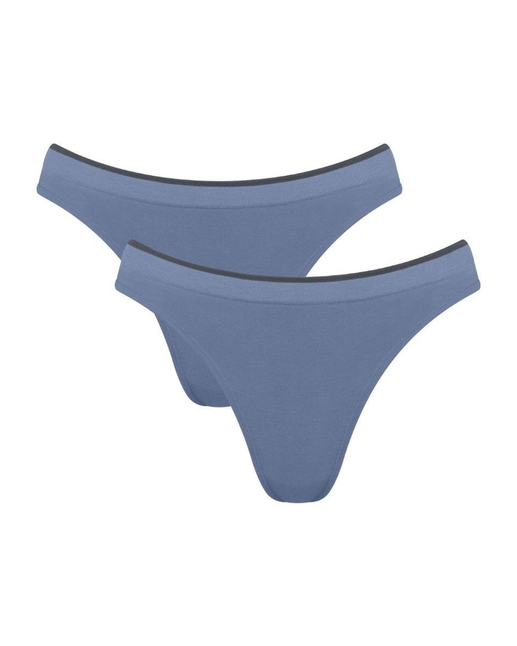 Sloggi Blue Go Sense High Leg Briefs (2 Pack)