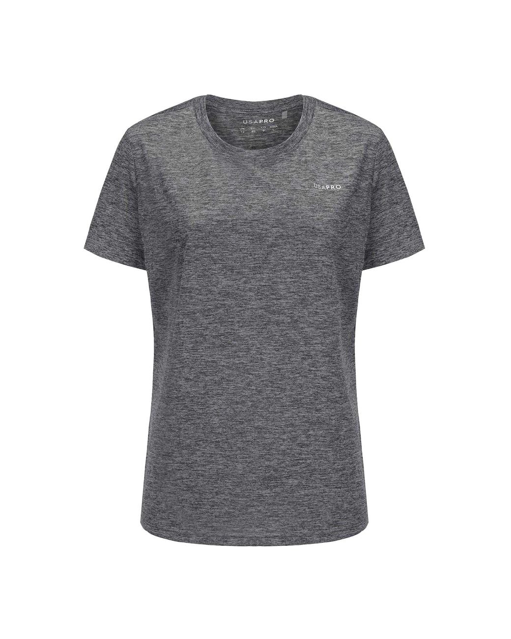 Usa Pro Tech C Polyester T-Shirt in het Gray