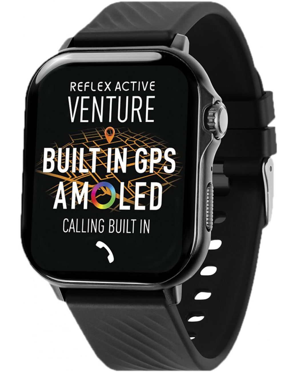 Reflex Active Black Ra-Ve-400S-Xl-01 Venture Smartwatch